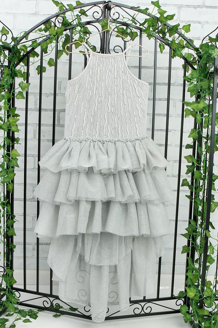 Chloe Dress in Silver
